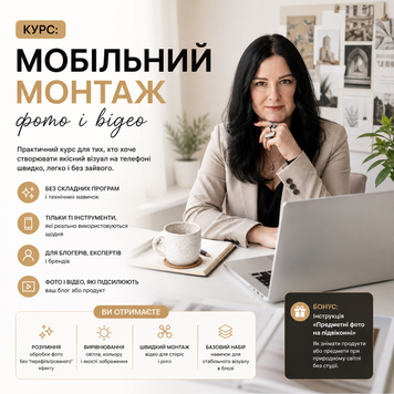 Курс: Мобільний монтаж фото і відео М4 фото