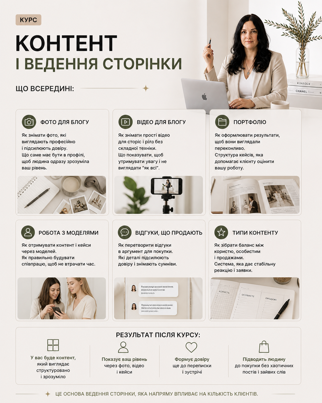 Курс Контент і ведення сторінки